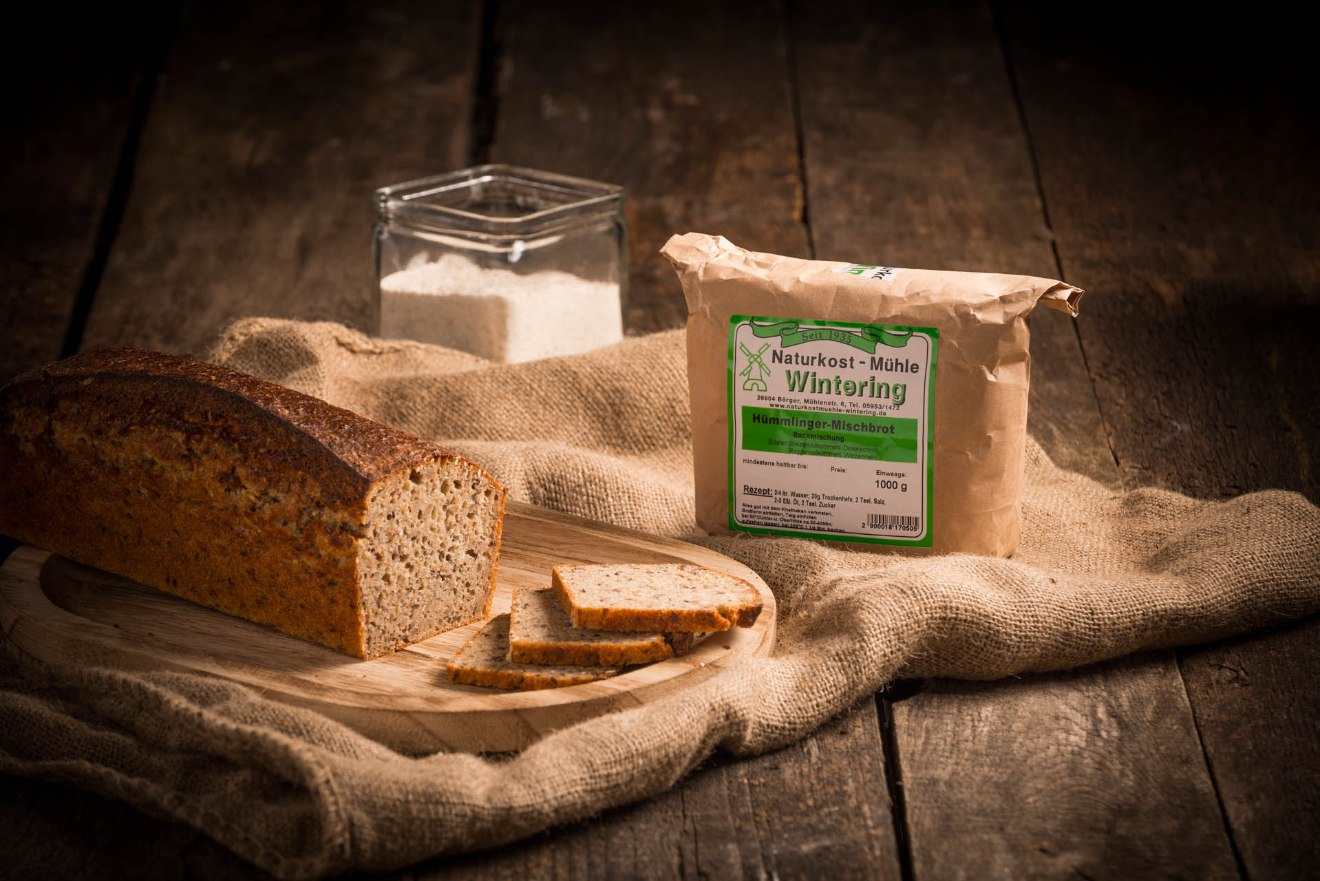 Hümmlinger Mischbrot-Backmischung (100 % Bio)