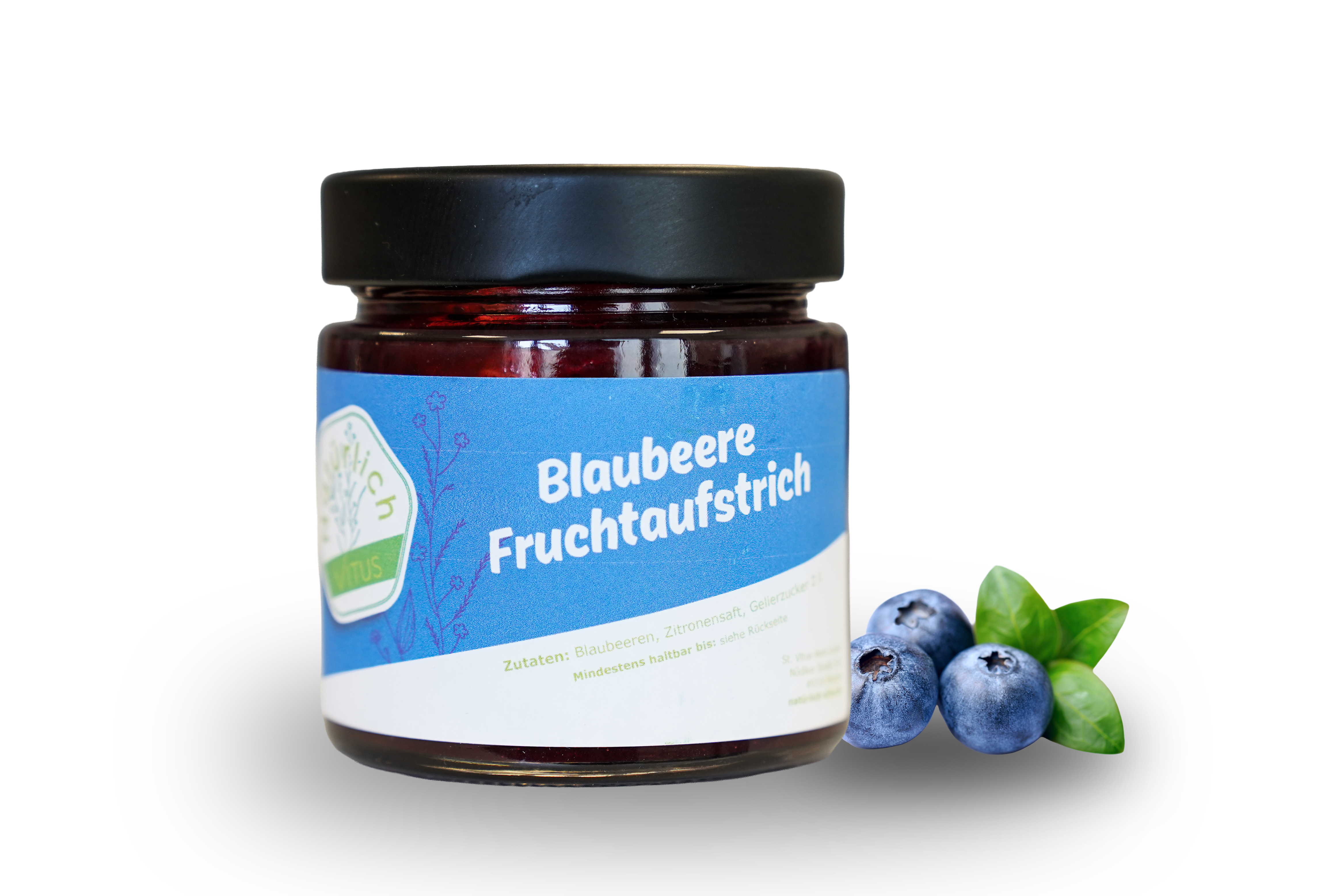 Blaubeere Fruchtaufstrich