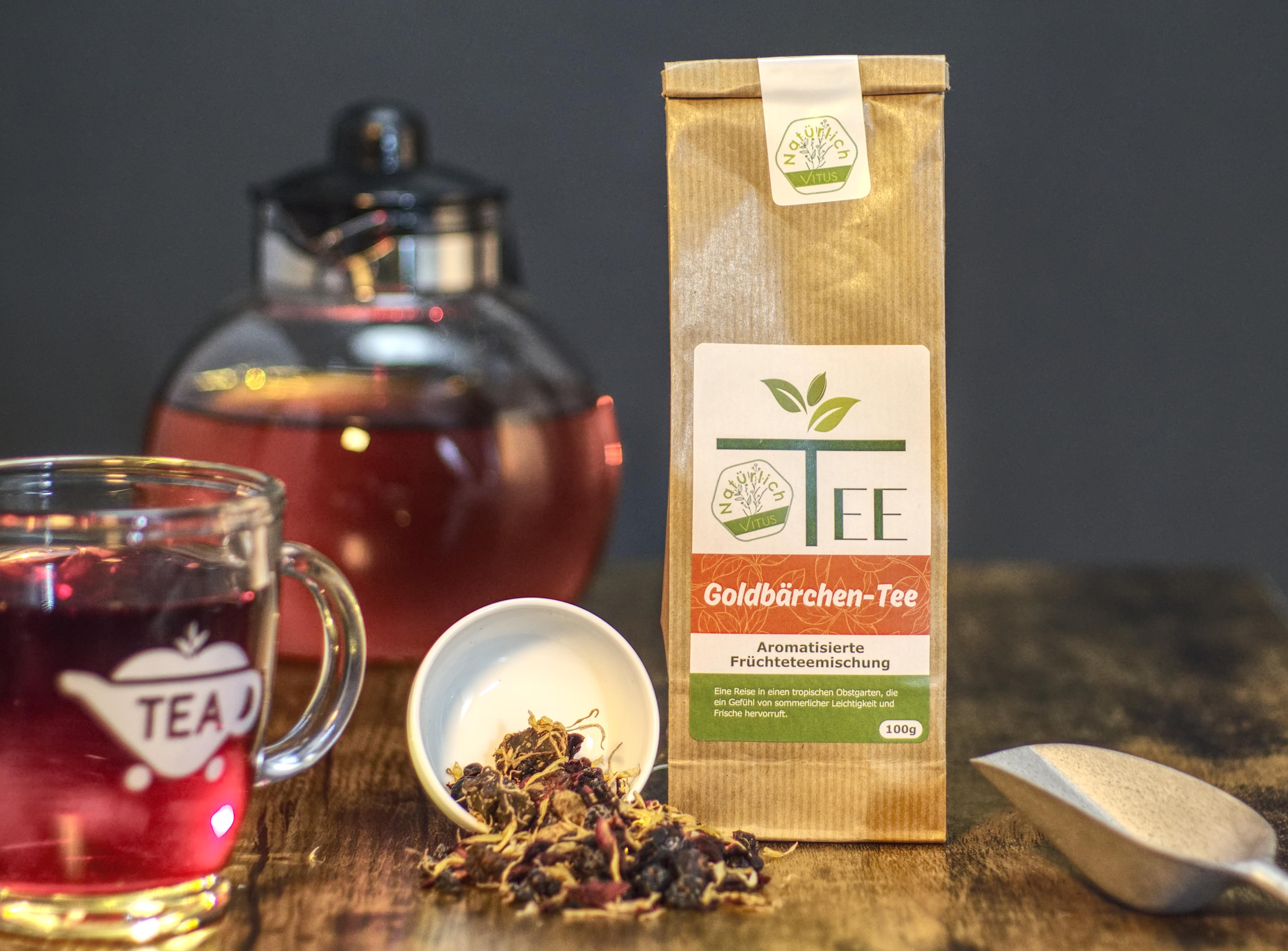 Goldbärchen-Tee (aromatisierte Früchteteemischung)